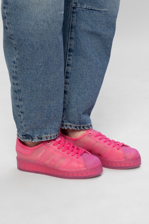 Adidas superstar with jeans pink best sale